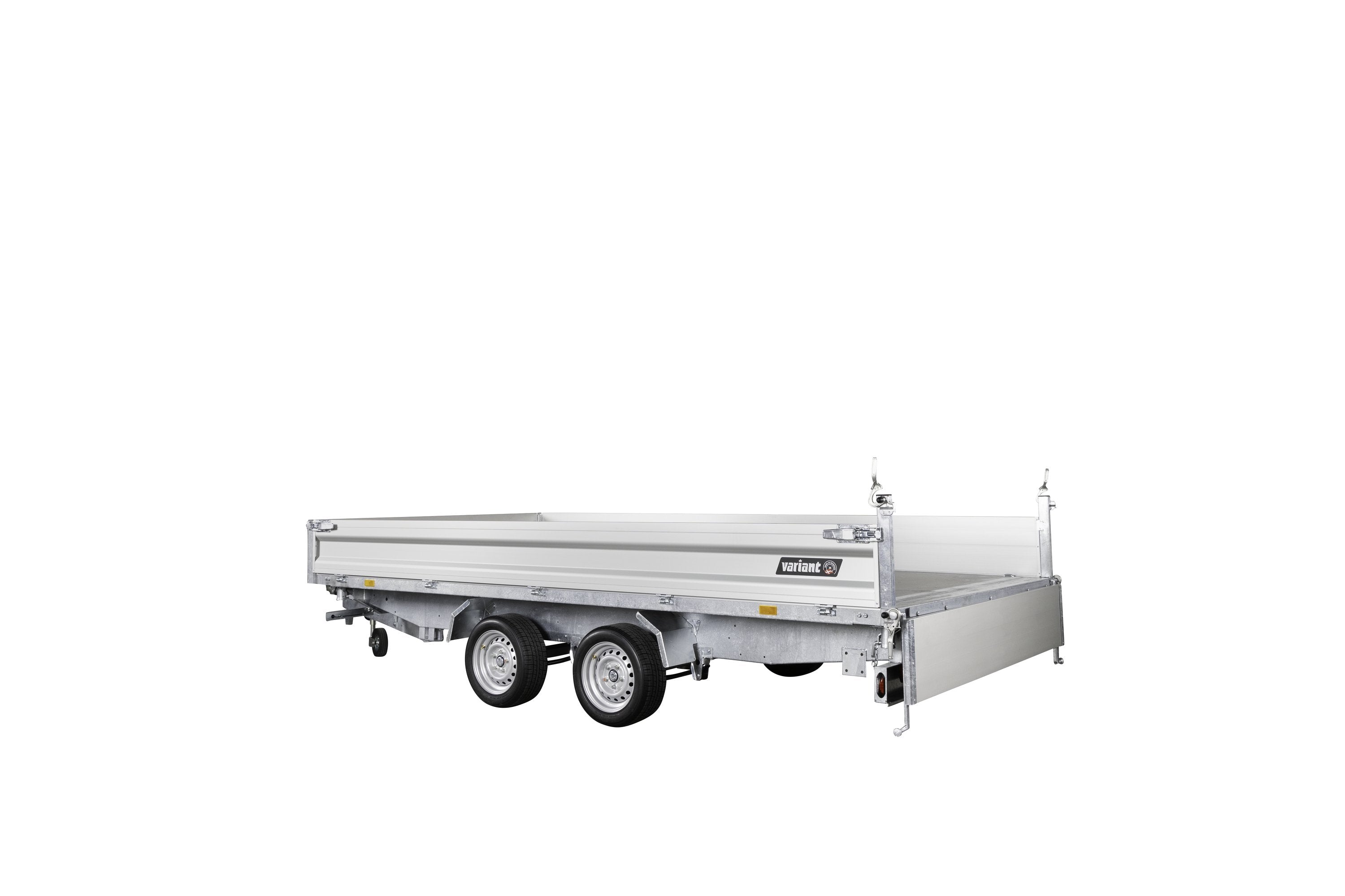 Variant 3521 TB Tiptrailer | Aluminium/Stål | Ladmål 414 x 210 x 35 cm | 3500 kg