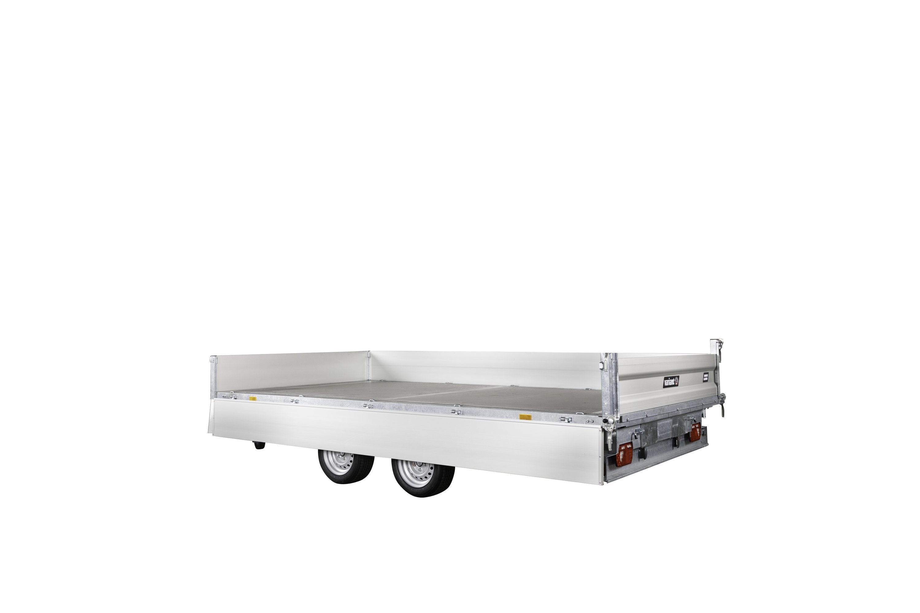 Variant 3521 TB Tiptrailer | Aluminium/Stål | Ladmål 414 x 210 x 35 cm | 3500 kg