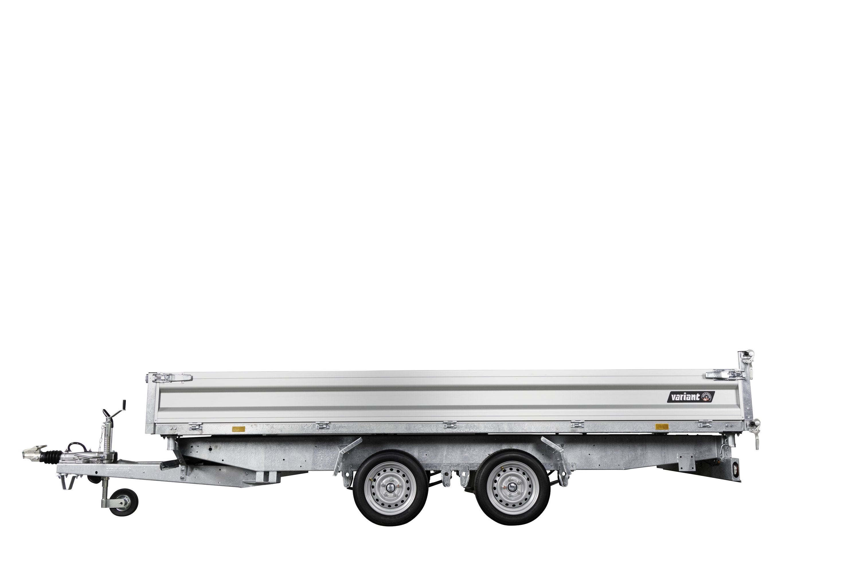Variant 3521 TB Tiptrailer | Aluminium/Stål | Ladmål 414 x 210 x 35 cm | 3500 kg