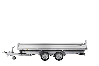 Variant 3521 TB Tiptrailer | Aluminium/Stål | Ladmål 414 x 210 x 35 cm | 3500 kg