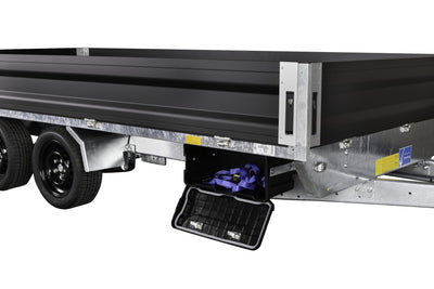 Variant 3521 X4 Trailer | Aluminium | Ladmål 414 x 204 x 35 cm | 3500 kg