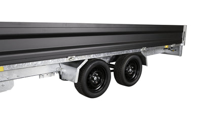 Variant 3521 X4 Trailer | Aluminium | Ladmål 414 x 204 x 35 cm | 3500 kg
