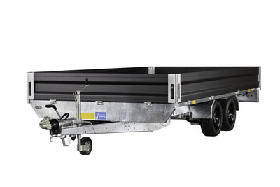 Variant 3521 X4 Trailer | Aluminium | Ladmål 414 x 204 x 35 cm | 3500 kg