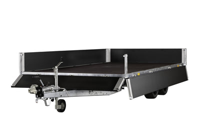 Variant 3521 X4 Trailer | Aluminium | Ladmål 414 x 204 x 35 cm | 3500 kg