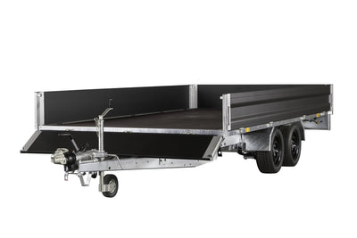 Variant 3521 X4 Trailer | Aluminium | Ladmål 414 x 204 x 35 cm | 3500 kg