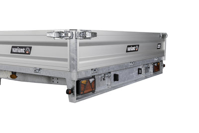 Variant 3521 X5 Trailer | Aluminium | Ladmål 515 x 205 x 35 cm | 3500 kg