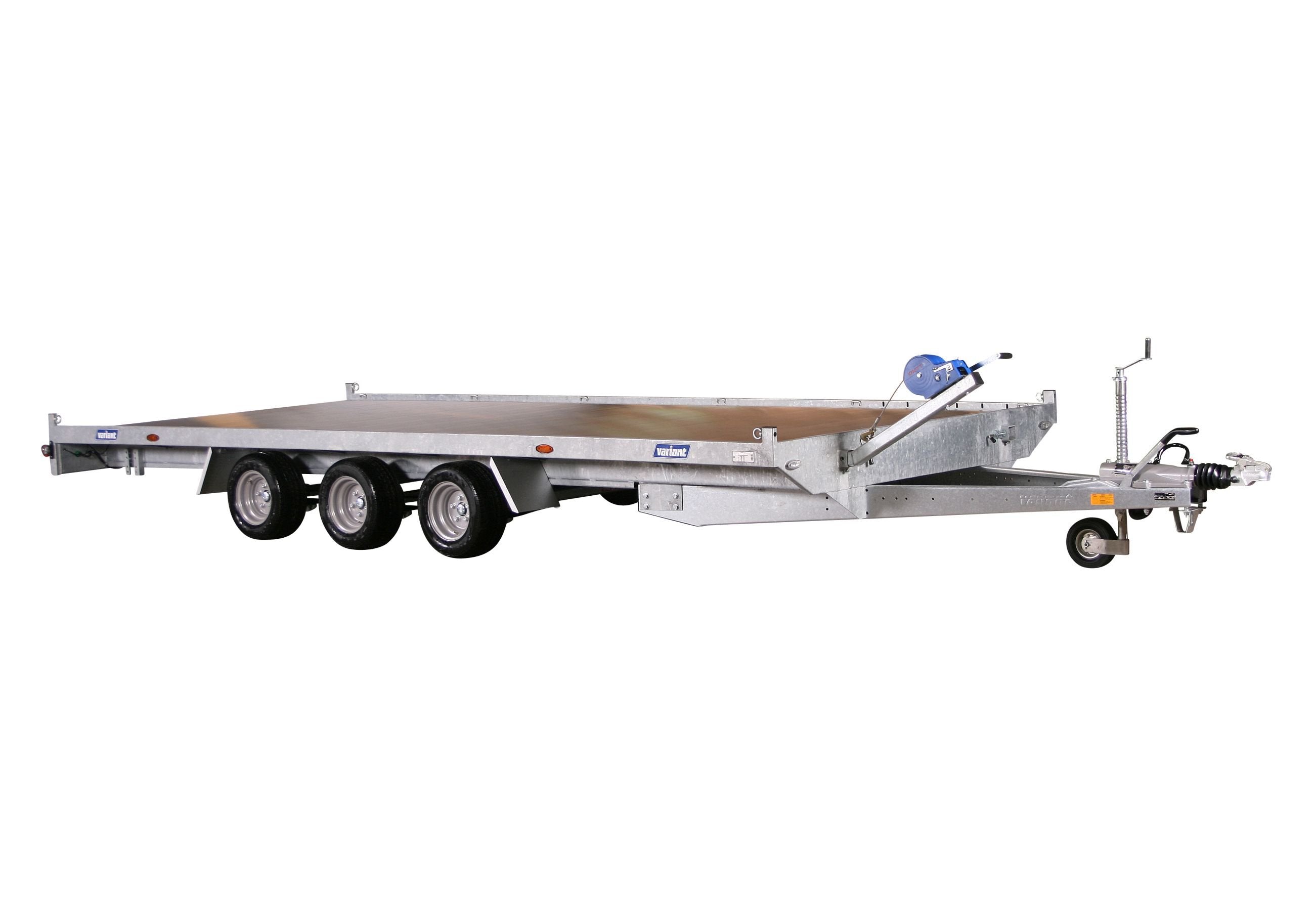 Variant 3522 L5 Ladtrailer | Aluminium | Ladmål 517 x 219 x 4 cm | 3500 kg