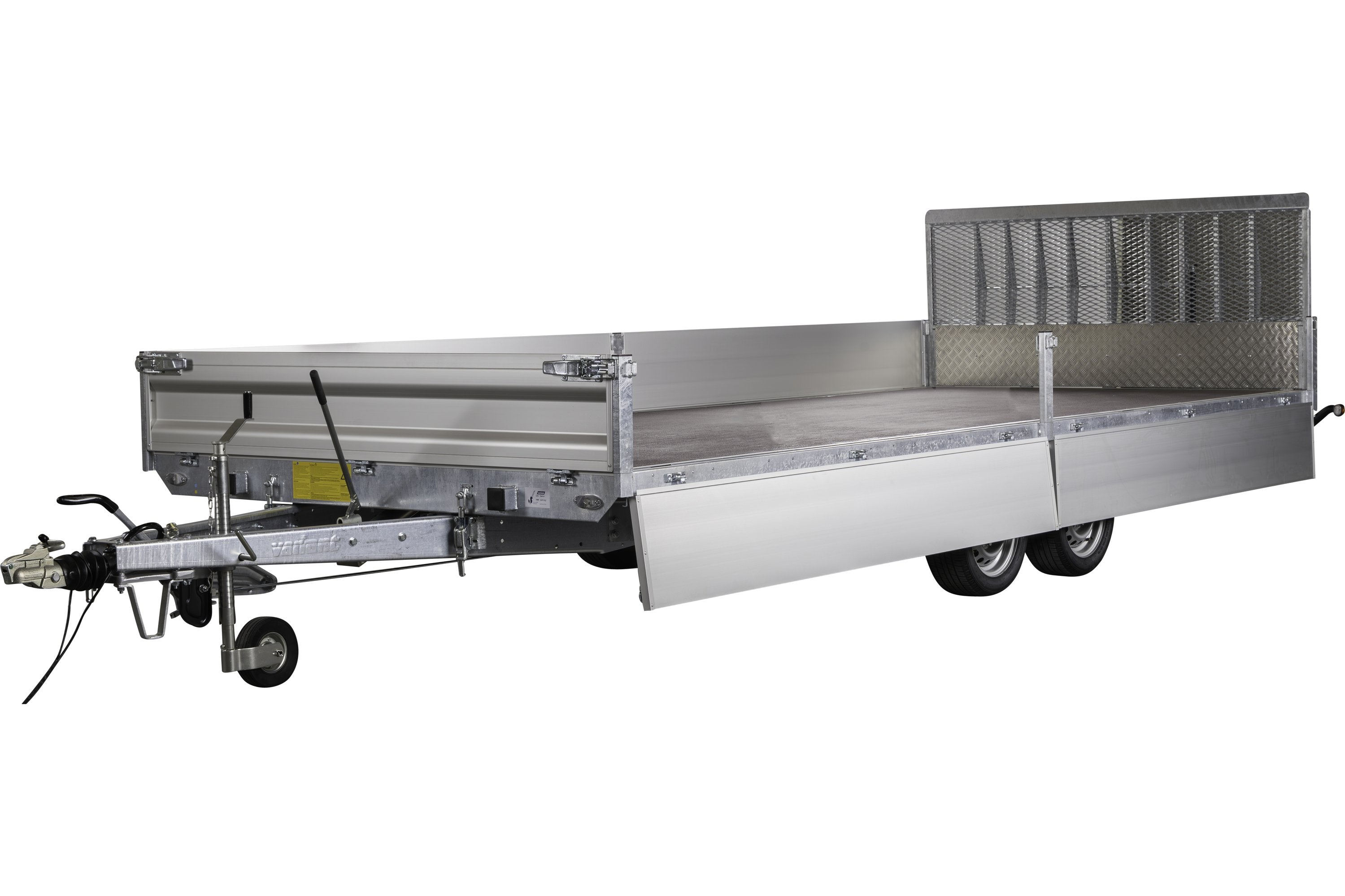 3552 UX | Aluminium | Ladmål 520 x 210 x 35 cm | 3500 kg