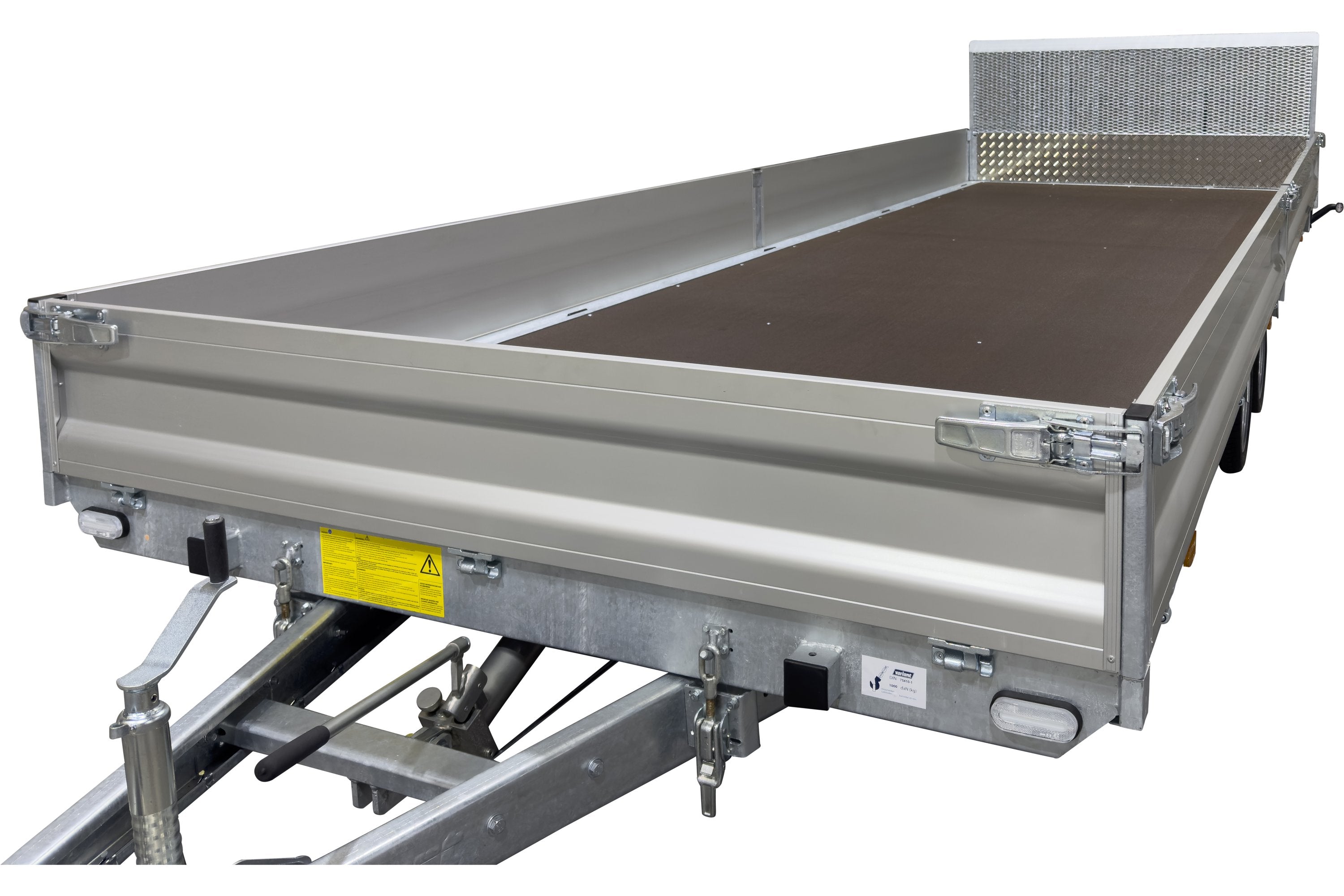 3562 UX | Aluminium | Ladmål 620 x 210 x 35 cm | 3500 kg