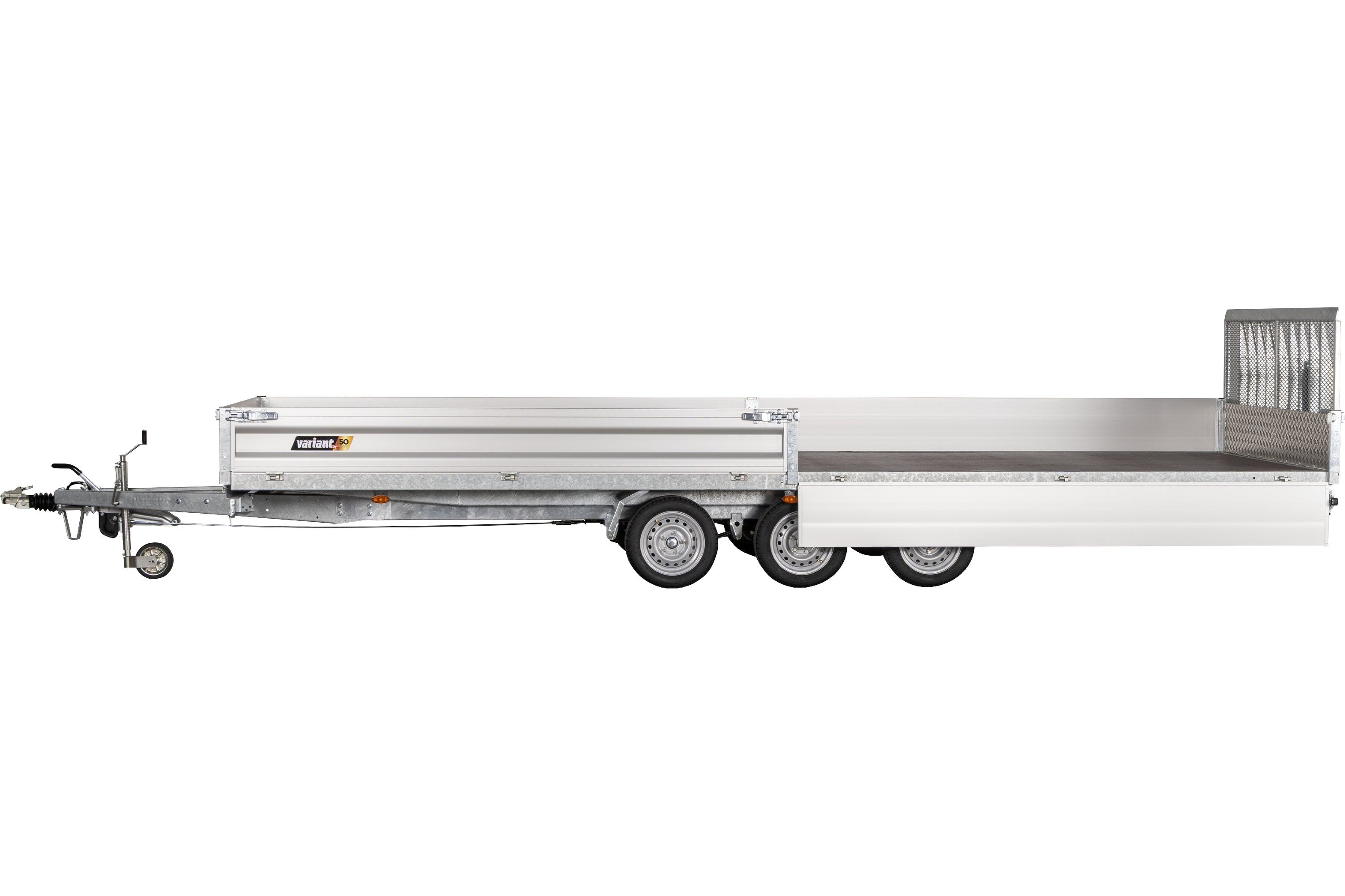 Variant 3563 UX Uni trailer | Aluminium | Ladmål 620 x 210 x 35 cm | 3500 kg