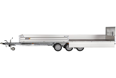 Variant 3563 UX Uni trailer | Aluminium | Ladmål 620 x 210 x 35 cm | 3500 kg