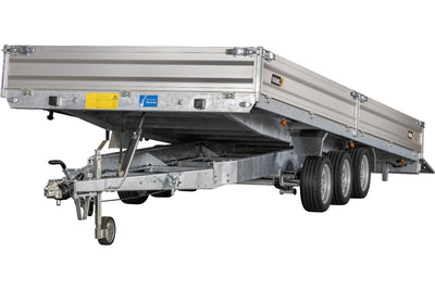 Variant 3563 UX Uni trailer | Aluminium | Ladmål 620 x 210 x 35 cm | 3500 kg