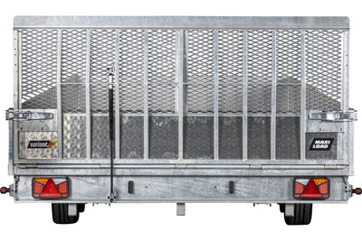 Variant 3563 UX Uni trailer | Aluminium | Ladmål 620 x 210 x 35 cm | 3500 kg