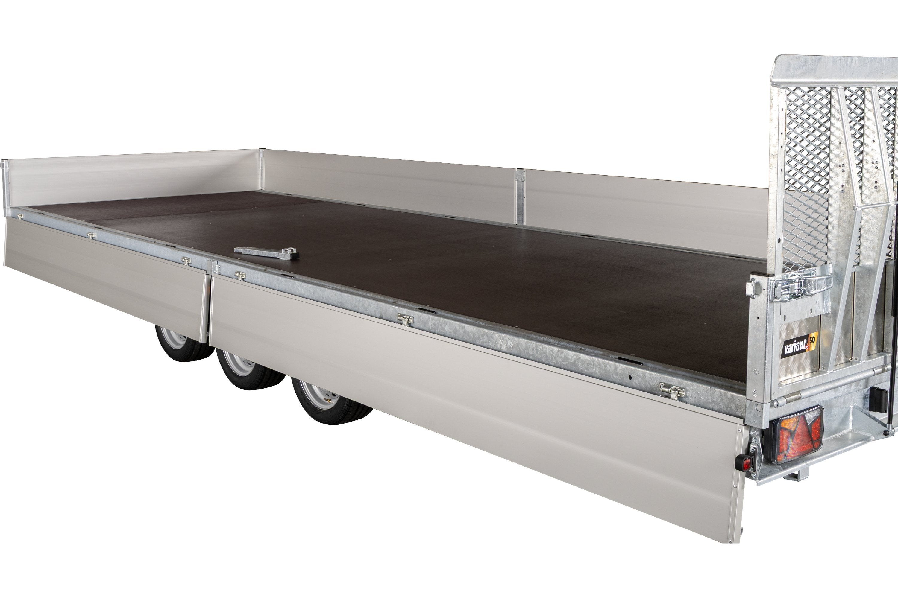 Variant 3563 UX Uni trailer | Aluminium | Ladmål 620 x 210 x 35 cm | 3500 kg