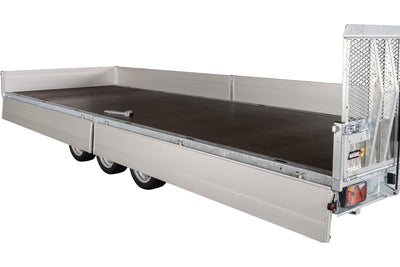 Variant 3563 UX Uni trailer | Aluminium | Ladmål 620 x 210 x 35 cm | 3500 kg
