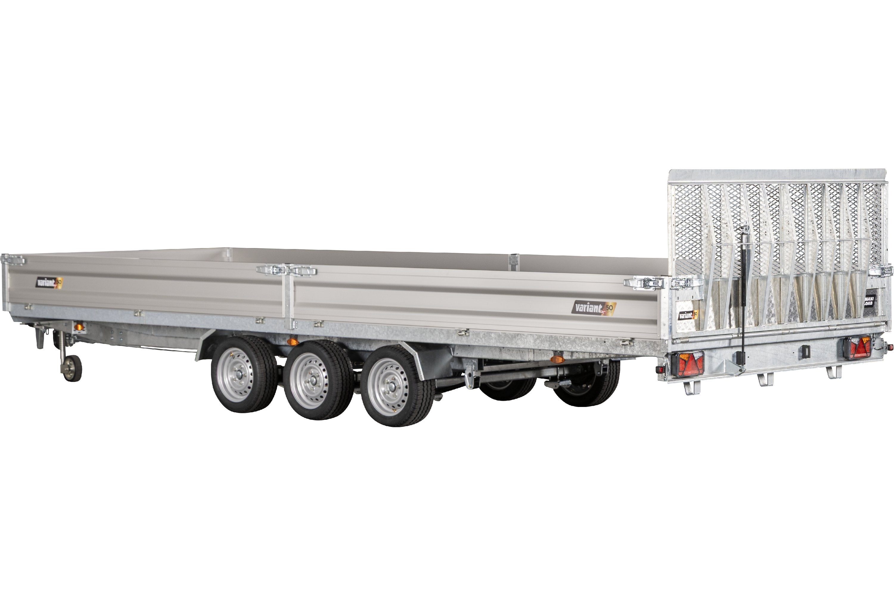 Variant 3563 UX Uni trailer | Aluminium | Ladmål 620 x 210 x 35 cm | 3500 kg
