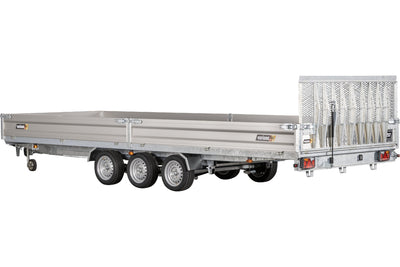 Variant 3563 UX Uni trailer | Aluminium | Ladmål 620 x 210 x 35 cm | 3500 kg
