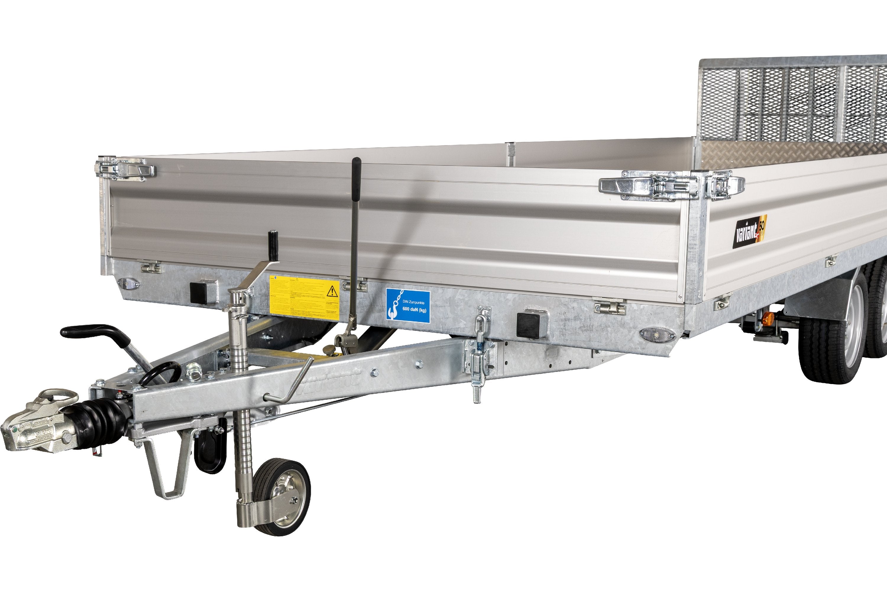Variant 3563 UX Uni trailer | Aluminium | Ladmål 620 x 210 x 35 cm | 3500 kg