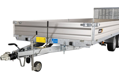 Variant 3563 UX Uni trailer | Aluminium | Ladmål 620 x 210 x 35 cm | 3500 kg