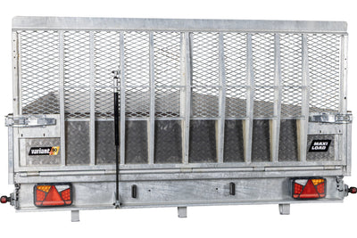 Variant 3563 UX Uni trailer | Aluminium | Ladmål 620 x 210 x 35 cm | 3500 kg