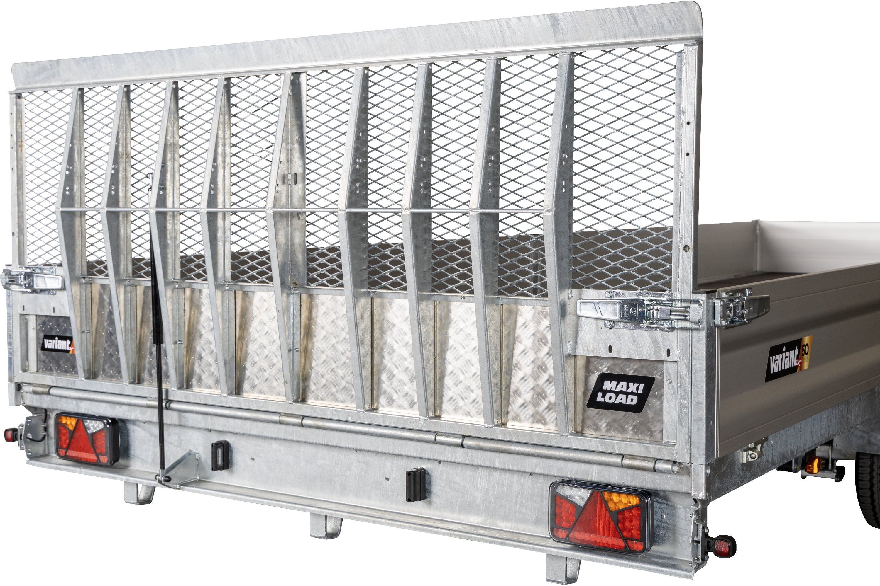 Variant 3563 UX Uni trailer | Aluminium | Ladmål 620 x 210 x 35 cm | 3500 kg