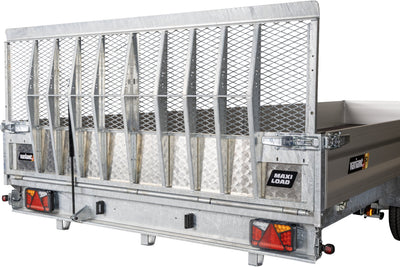 Variant 3563 UX Uni trailer | Aluminium | Ladmål 620 x 210 x 35 cm | 3500 kg