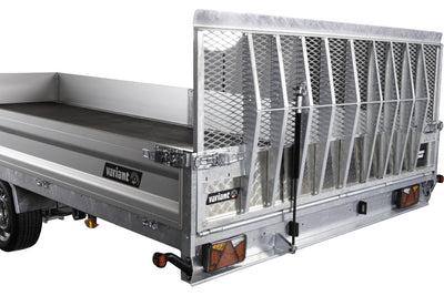 Variant 3563 UX Uni trailer | Aluminium | Ladmål 620 x 210 x 35 cm | 3500 kg