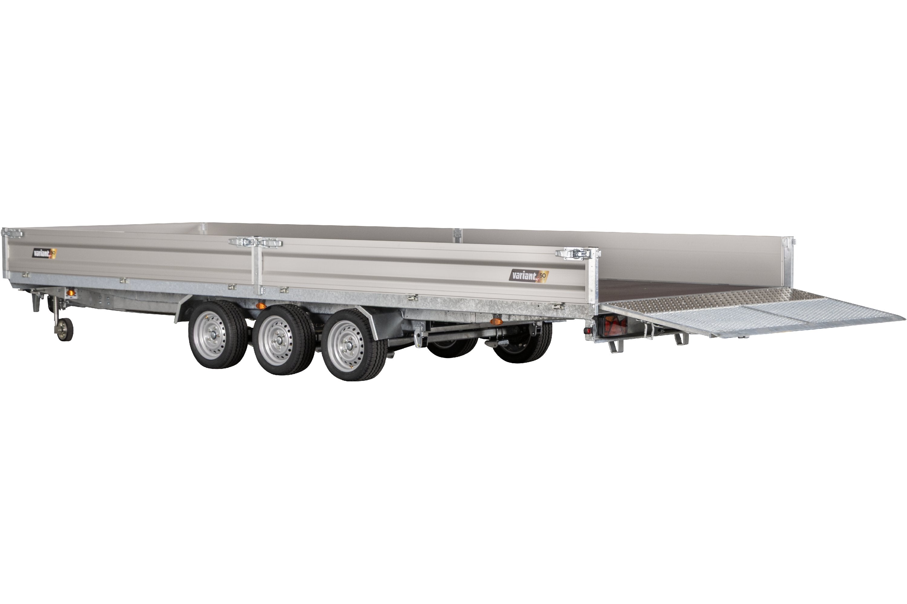 Variant 3563 UX Uni trailer | Aluminium | Ladmål 620 x 210 x 35 cm | 3500 kg