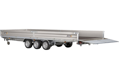Variant 3563 UX Uni trailer | Aluminium | Ladmål 620 x 210 x 35 cm | 3500 kg