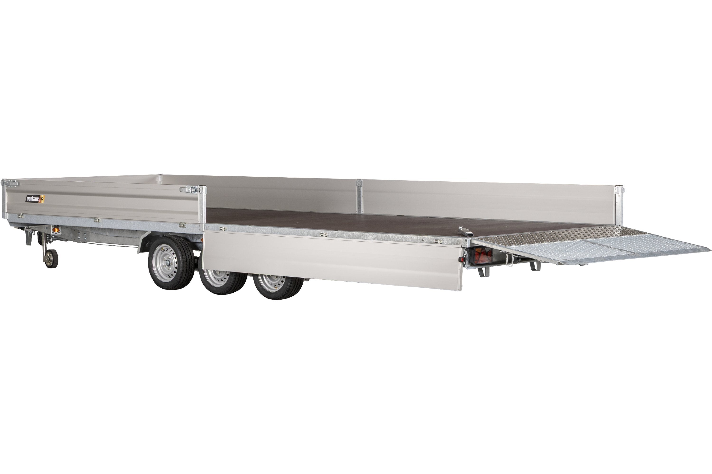 Variant 3563 UX Uni trailer | Aluminium | Ladmål 620 x 210 x 35 cm | 3500 kg