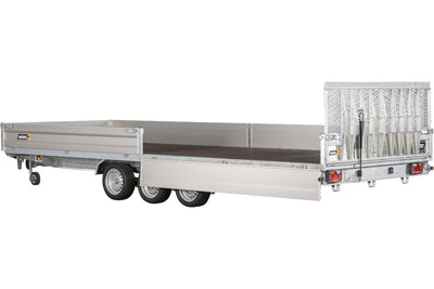 Variant 3563 UX Uni trailer | Aluminium | Ladmål 620 x 210 x 35 cm | 3500 kg