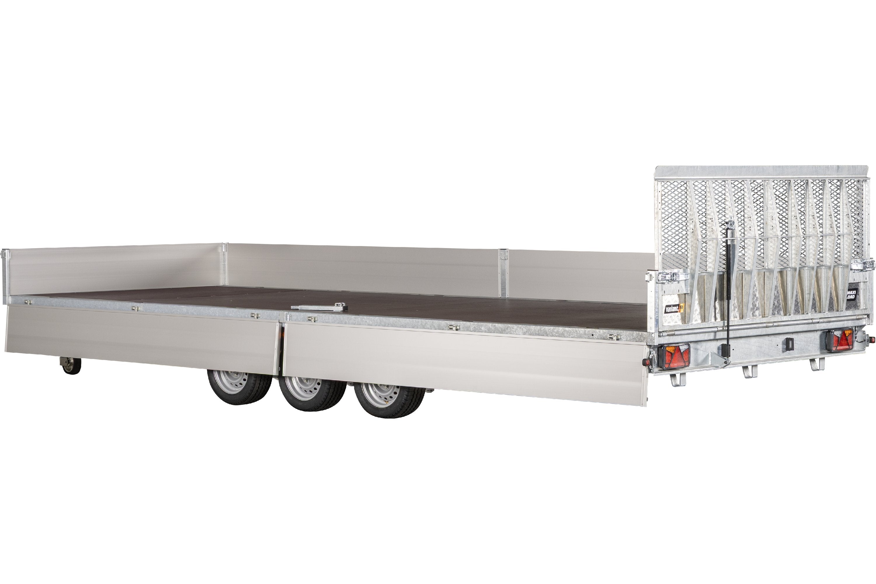Variant 3563 UX Uni trailer | Aluminium | Ladmål 620 x 210 x 35 cm | 3500 kg
