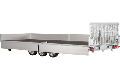 Variant 3563 UX Uni trailer | Aluminium | Ladmål 620 x 210 x 35 cm | 3500 kg