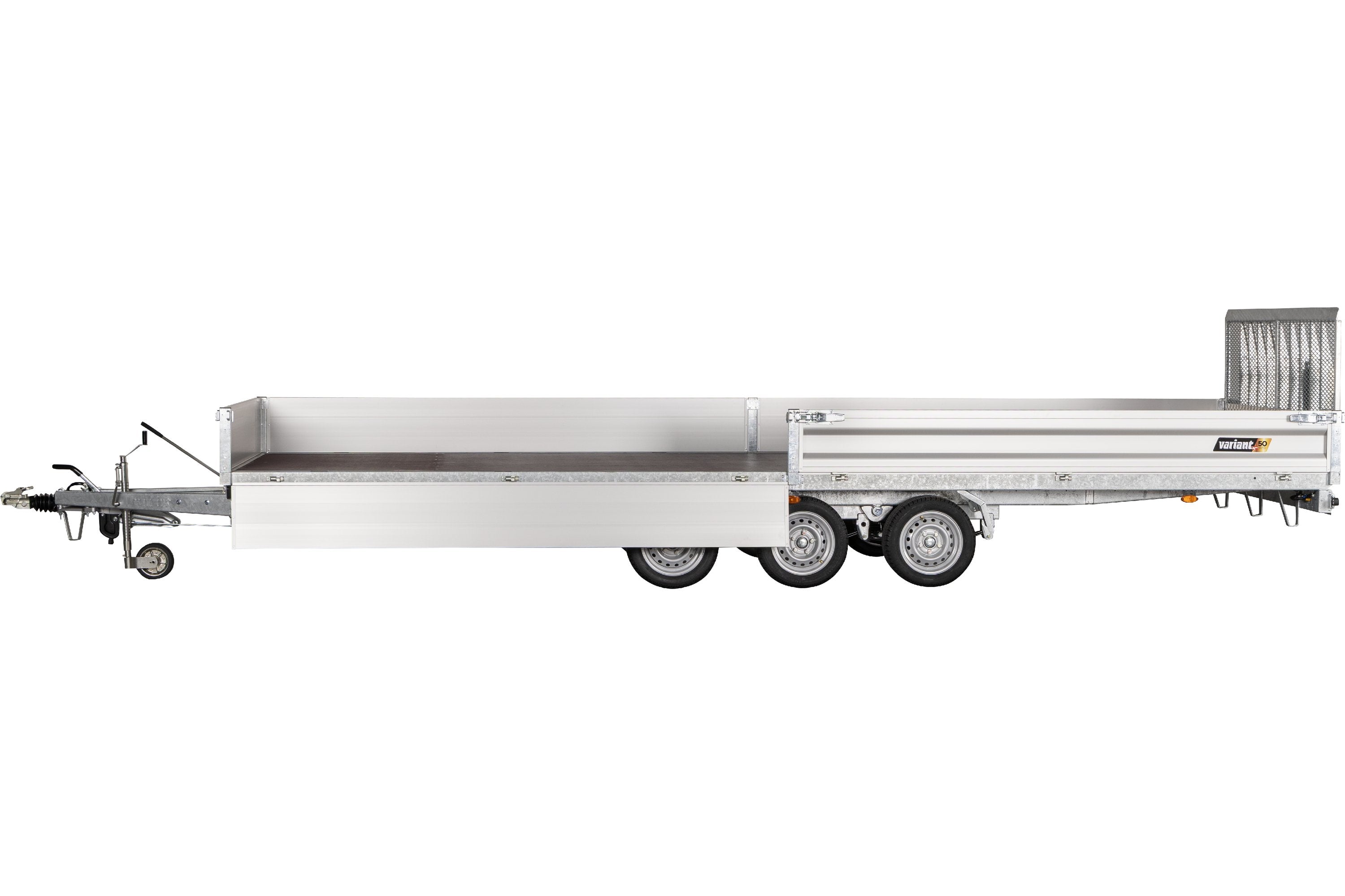 Variant 3563 UX Uni trailer | Aluminium | Ladmål 620 x 210 x 35 cm | 3500 kg