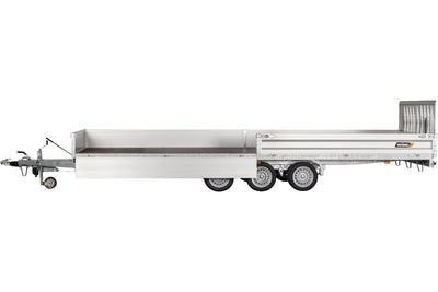 Variant 3563 UX Uni trailer | Aluminium | Ladmål 620 x 210 x 35 cm | 3500 kg