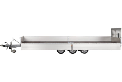 Variant 3563 UX Uni trailer | Aluminium | Ladmål 620 x 210 x 35 cm | 3500 kg
