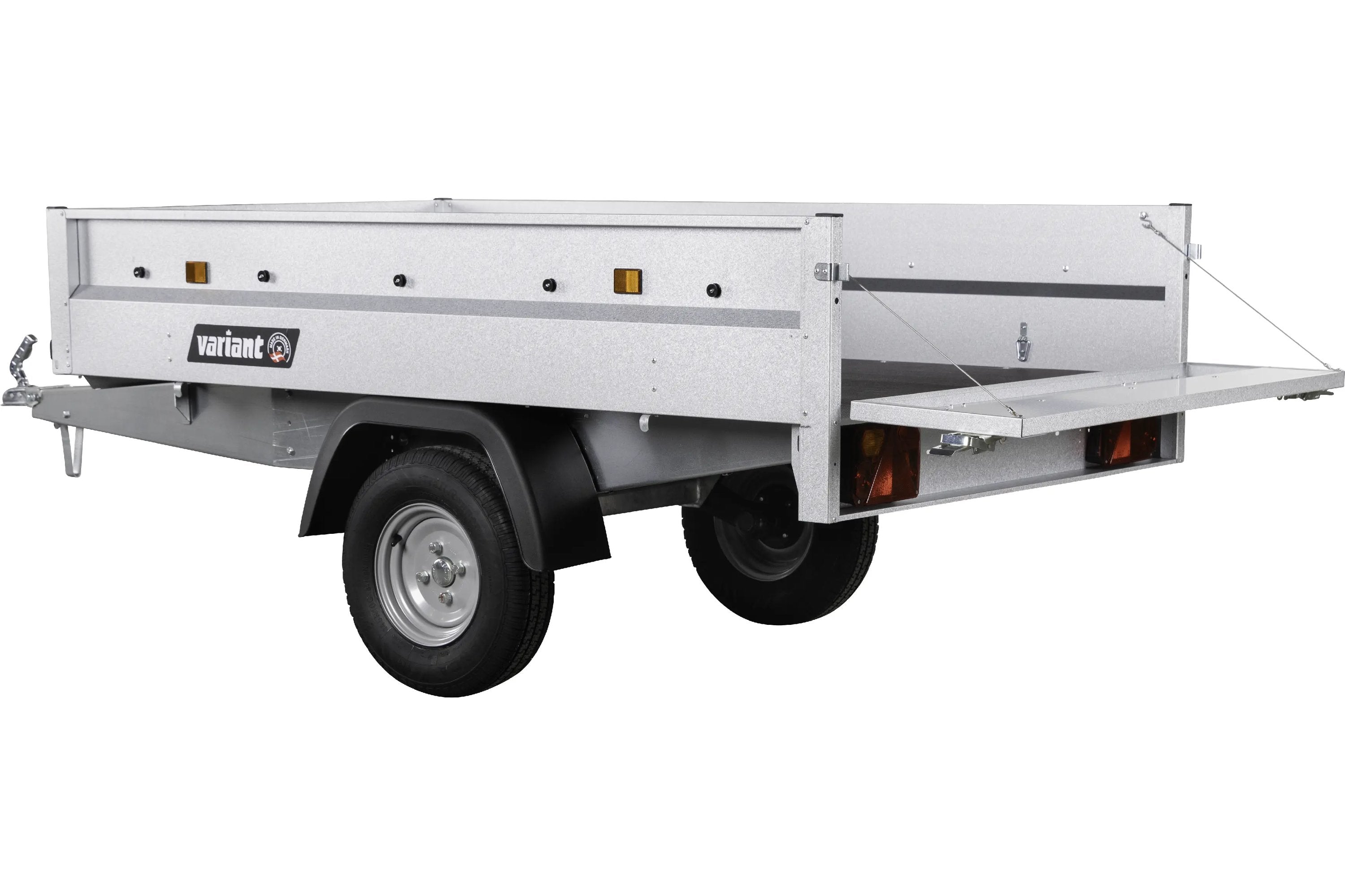 Variant 503 DS1 Classic Trailer | Stål | Ladmål 199 x 116 x 35 cm | 500 kg