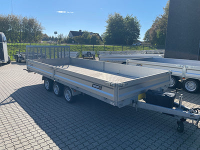 Variant Unitrailer 3553UX m/Alubund, værktøjskasse og LED Lyspakke
