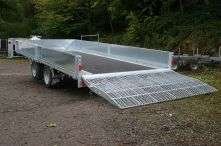 Ifor Williams CT167 Vippeladstrailer | Stål | 2 aksler | 3500 kg