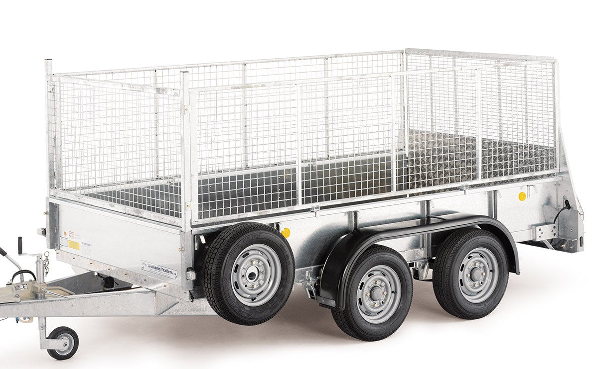 Ifor Williams GD105 Maskintrailer | Stål | 2 aksler | 2700 kg