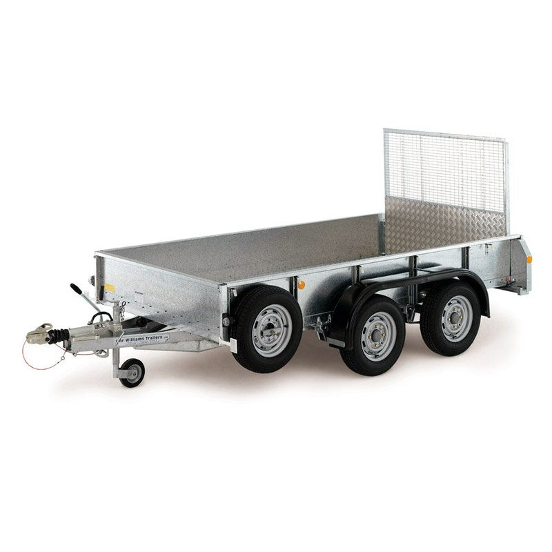 Ifor Williams GD105 Maskintrailer | Stål | 2 aksler | 2700 kg