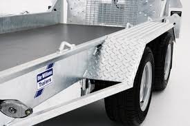 Ifor Williams GH146BT Maskintrailer | Stål | 3 aksler | 3500 kg