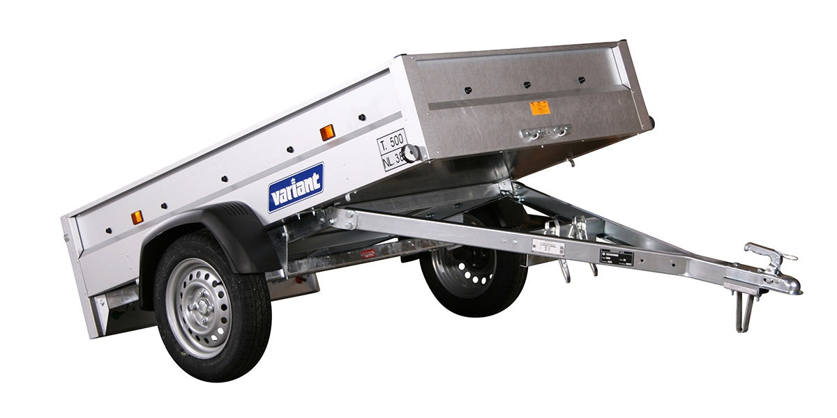 Variant 205 S1 Vip Basic HobbyTrailer | Stål | Ladmål 199 x 116 x 35 cm | 500 kg