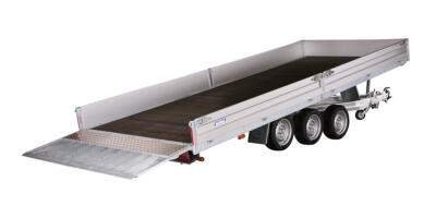 Variant 3500 U5 Uni trailer | Aluminium | Ladmål 520 x 210 x 30 cm | 3500 kg