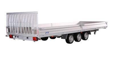 Variant 3500 U6 Uni trailer | Aluminium | Ladmål 620 x 210 x 30 cm | 3500 kg
