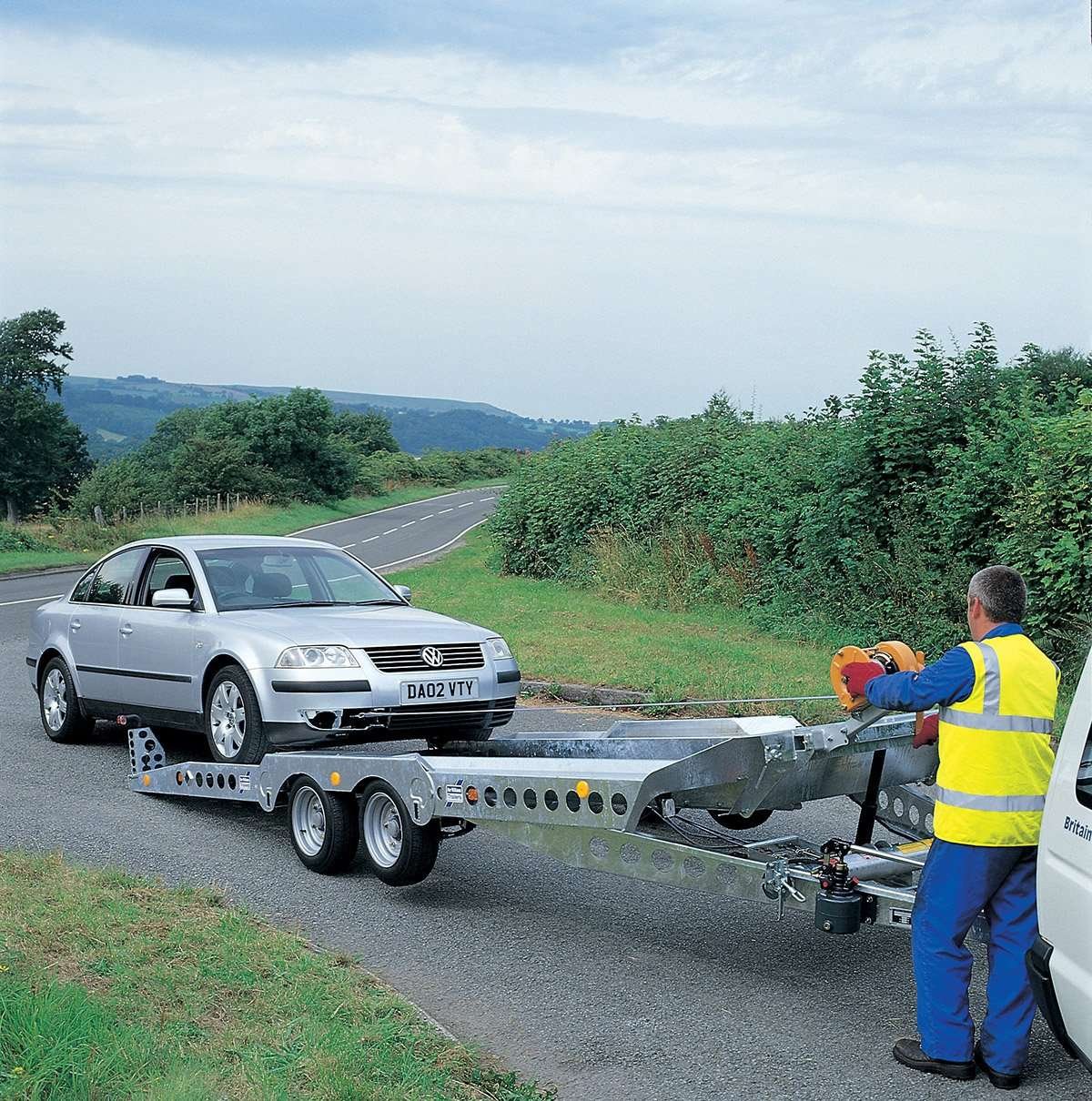 Ifor Williams CT136 Autotrailer | 1 aksler, 12" hjul | Maskin- og autotrailere | 1400 kg