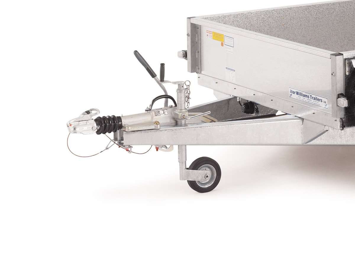 Ifor Williams GD126 Maskintrailer | Ladmål 373 x 177 x 395 cm | 2700 kg