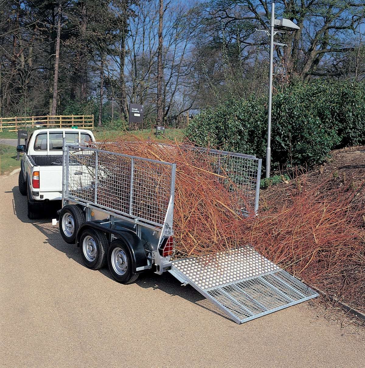 Ifor Williams GD85 Maskintrailer | Ladmål 250 x 158 x 395 cm | 2700 kg
