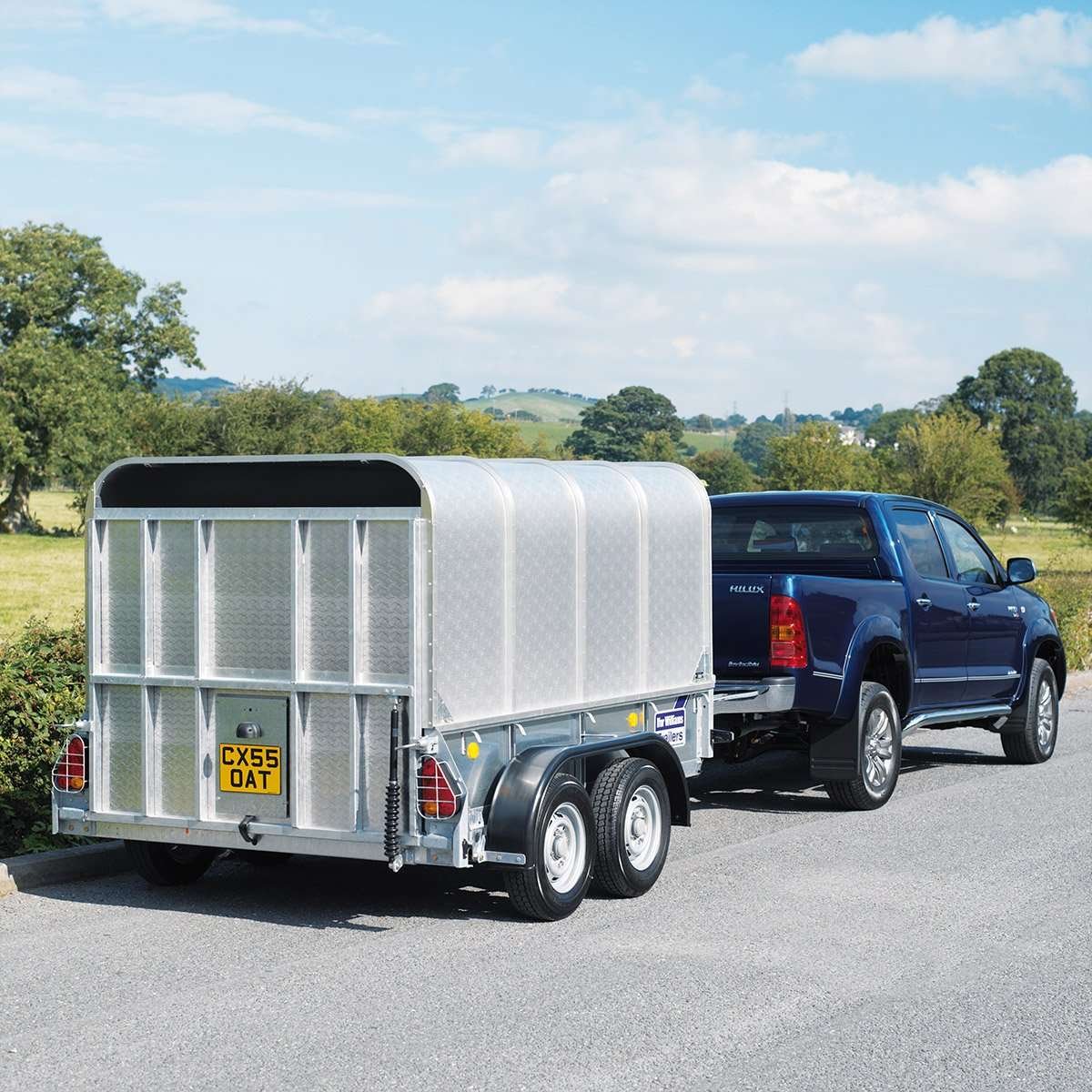 Ifor Williams GD126 Maskintrailer | Ladmål 373 x 177 x 395 cm | 2700 kg