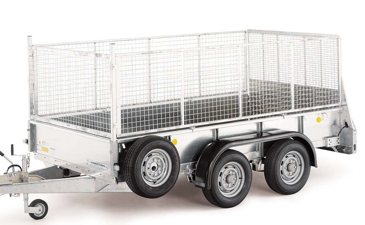 Ifor Williams GD106 Maskintrailer | Ladmål 311 x 177 x 395 cm | 2700 kg